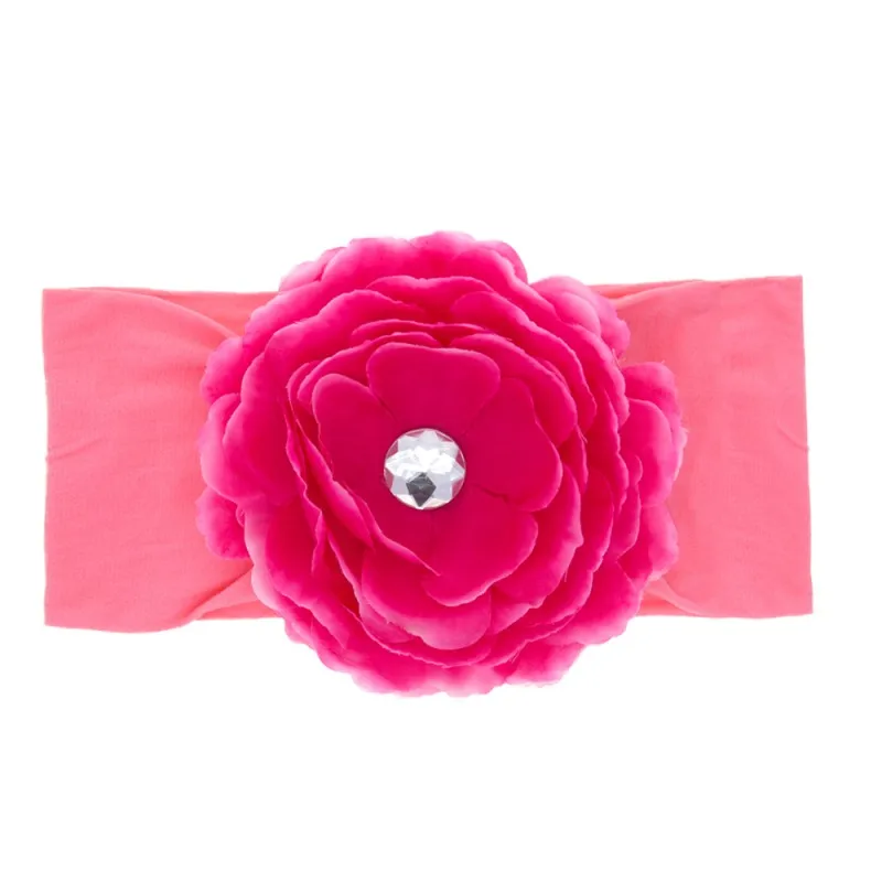 

Flower Baby Headband Turban Knotted Toddler Children Hairband Party Gift Baby Hair Accessories Newborn Baby Headwear