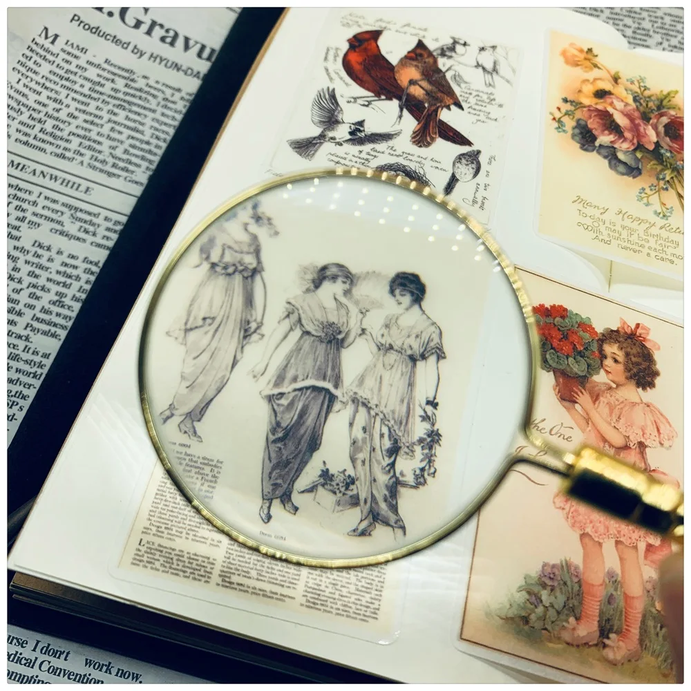 12 шт./упак. 2019 винтажная история Птица Леди наклейка Сделай Сам Рукоделие