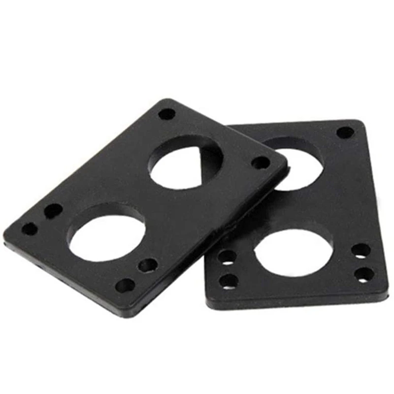 

1 Set Skateboard Riser Pads 6mm Rubber Gasket with 33mm Bolts Skateboard Parts for Longboard Skateboard