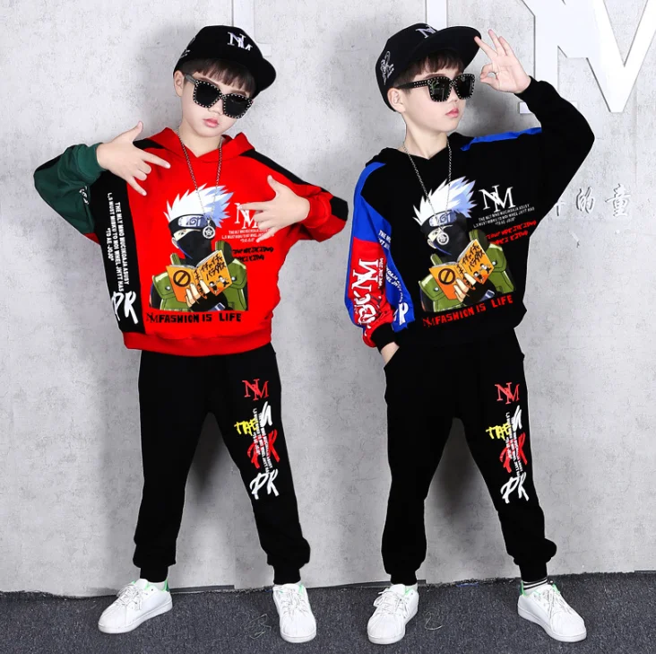 2 шт. детский спортивный костюм с принтом бабочек на Возраст 4-14 лет |