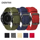 Ремешок для Samsung Galaxy watch 46 мм, нейлоновый, active 2, Gear S3, сменный ремешок для Huami Amazfit Bip, 20 мм, 22 мм