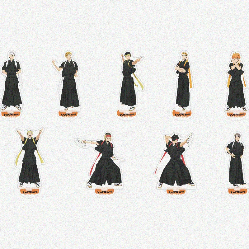 

Аниме «Haikyuu Hinata» Shoyo Tobio Kageyama фигурка на акриловой подставке Plate Коллекционная модель игрушка подарки косплей Декор