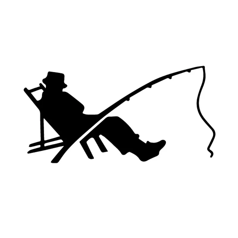 Крутая забавная наклейка PLAY для рыбаков рыбалки червя крючок автомобильные