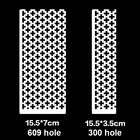 Линейка 390609 отверстий, инструменты для вышивки картин со стразами ячеек, квадратное сверло, линейка для рисования, алмаз аксессуар для вышивки