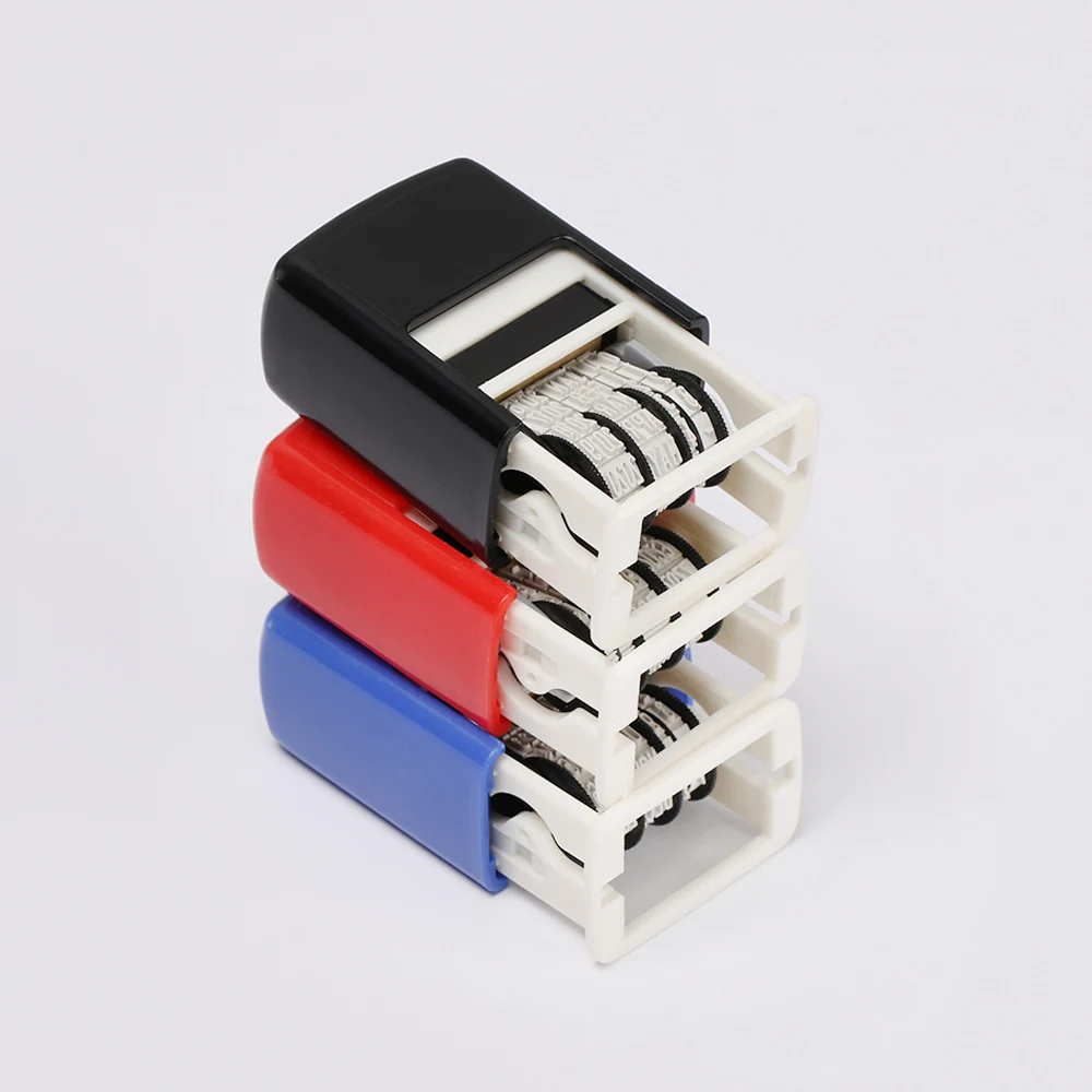 1 шт. Чернильный Штамп для даты саморассеивающиеся электронные уплотнения