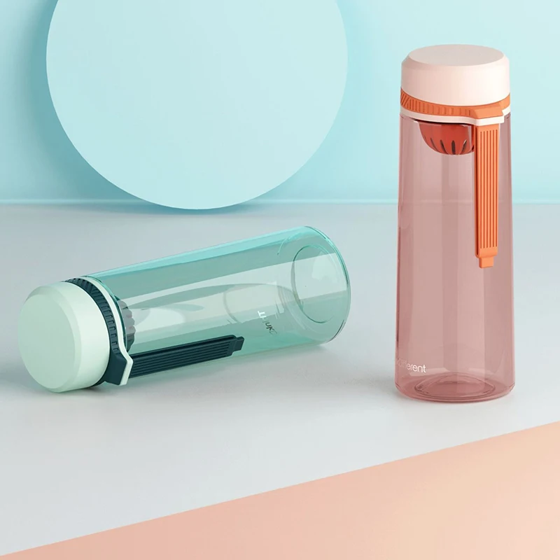 Модный спортивный чайник 500 мл портативный дорожный Пластиковый Чайник из