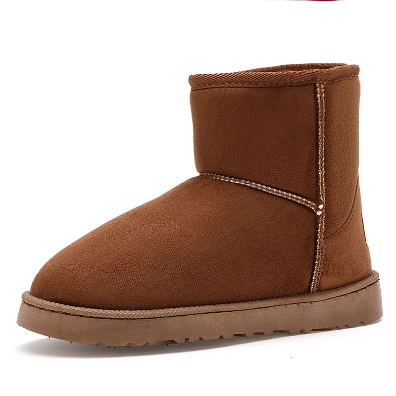 yellow boots women Очень теплые зимние ботинки мужские роскошные брендовые модные зимние ботинки унисекс для мужчин; повседневная обувь; ботильоны для влюбленных; Bot PUTILER - Цвет: yellow boots women