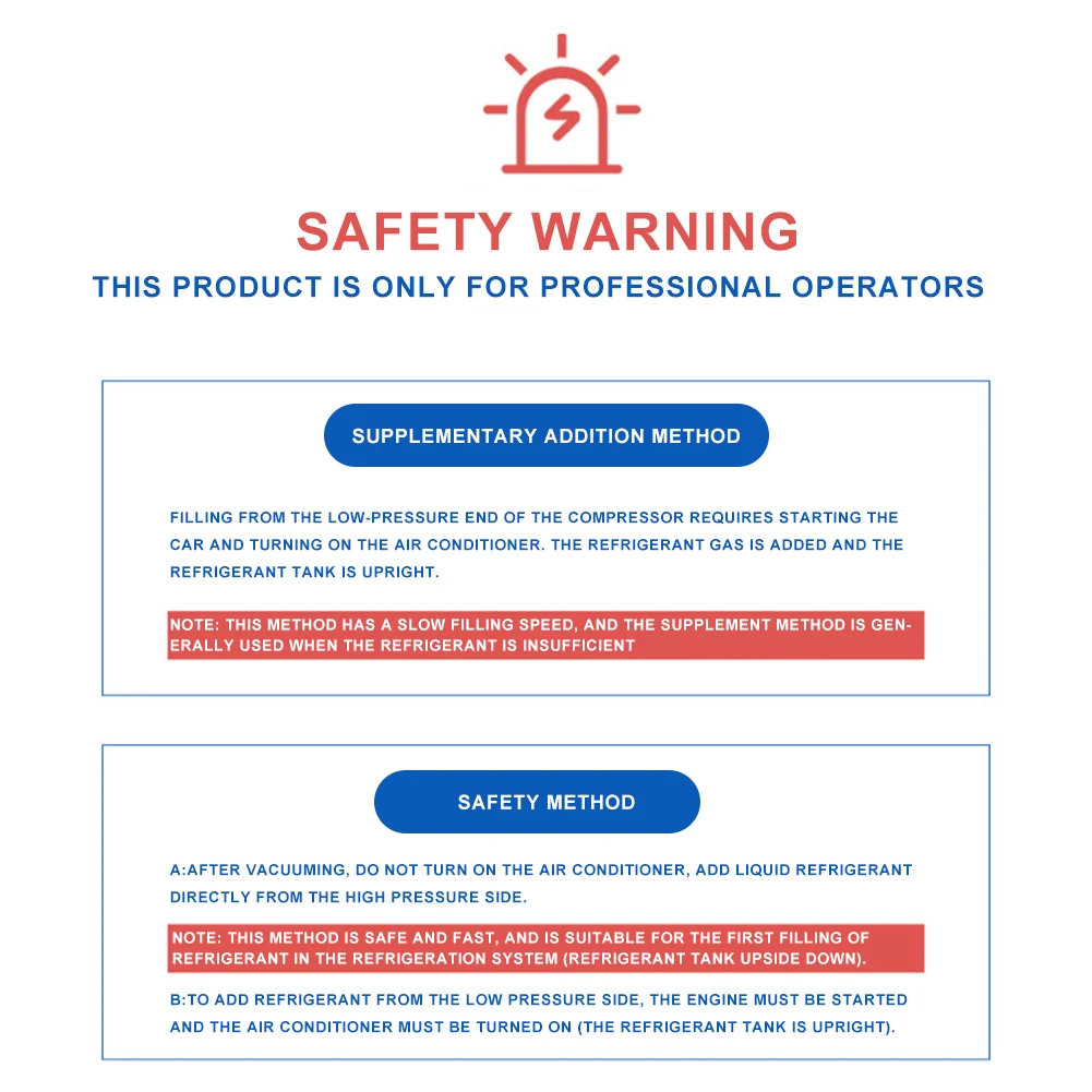 

Car Air Conditioning Refrigerant R134a High Purity Refrigerant Stable Fast Cooling Automobile Refrigerant Self-sealing Container