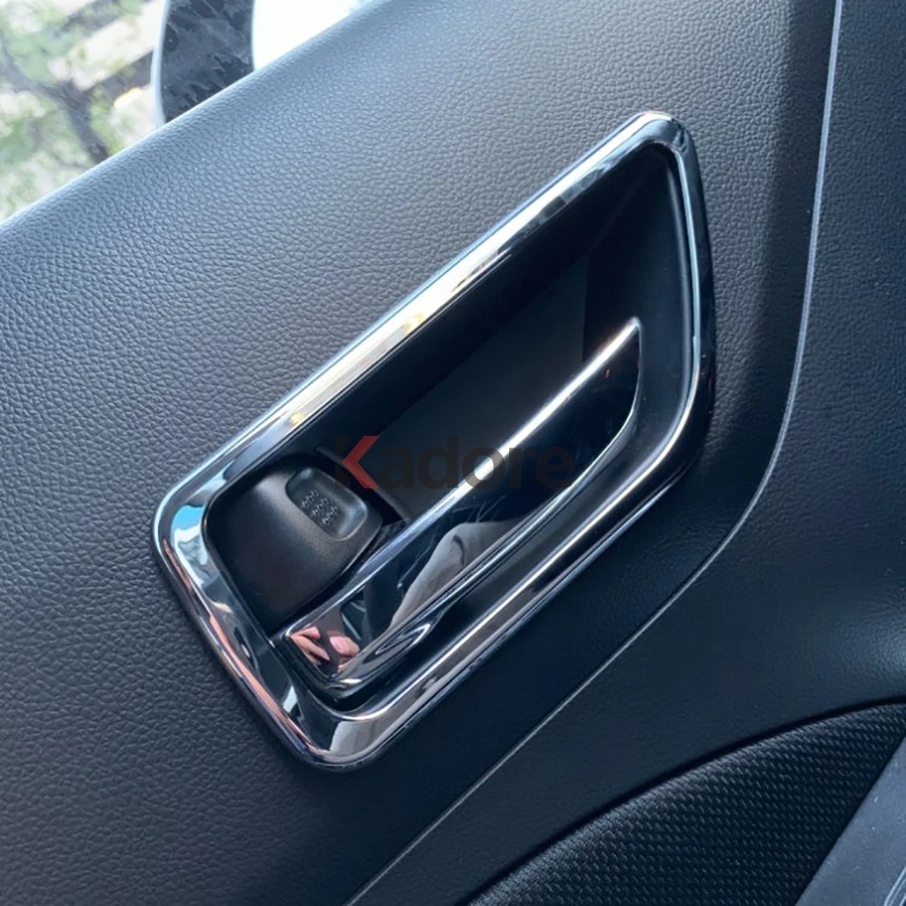 Подходит для Suzuki Swift АБС матовая внутренняя дверная ручка, накладка, защитная наклейка, аксессуары для автомобиля