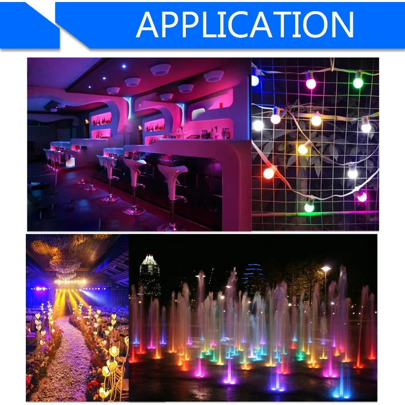 Led Bulb E27 3W G45 7W A60 RGB LED Lamp Colorful Light SMD 2835 AC 220V 240V Flashlight Globe Bulbs Home Decor indoor | Лампы и
