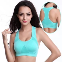 backless sports top for fitness women yoga vest breathable gym bra solid training vest quick dry running bra padded tops m xl
