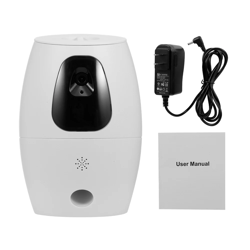 720P Dog camera Treat диспенсер автоматическая кормушка для домашних животных WiFi видеокамера для наблюдения за домашними животными приложение управление видео удаленный мониторинг удаленно бросать продукты питания