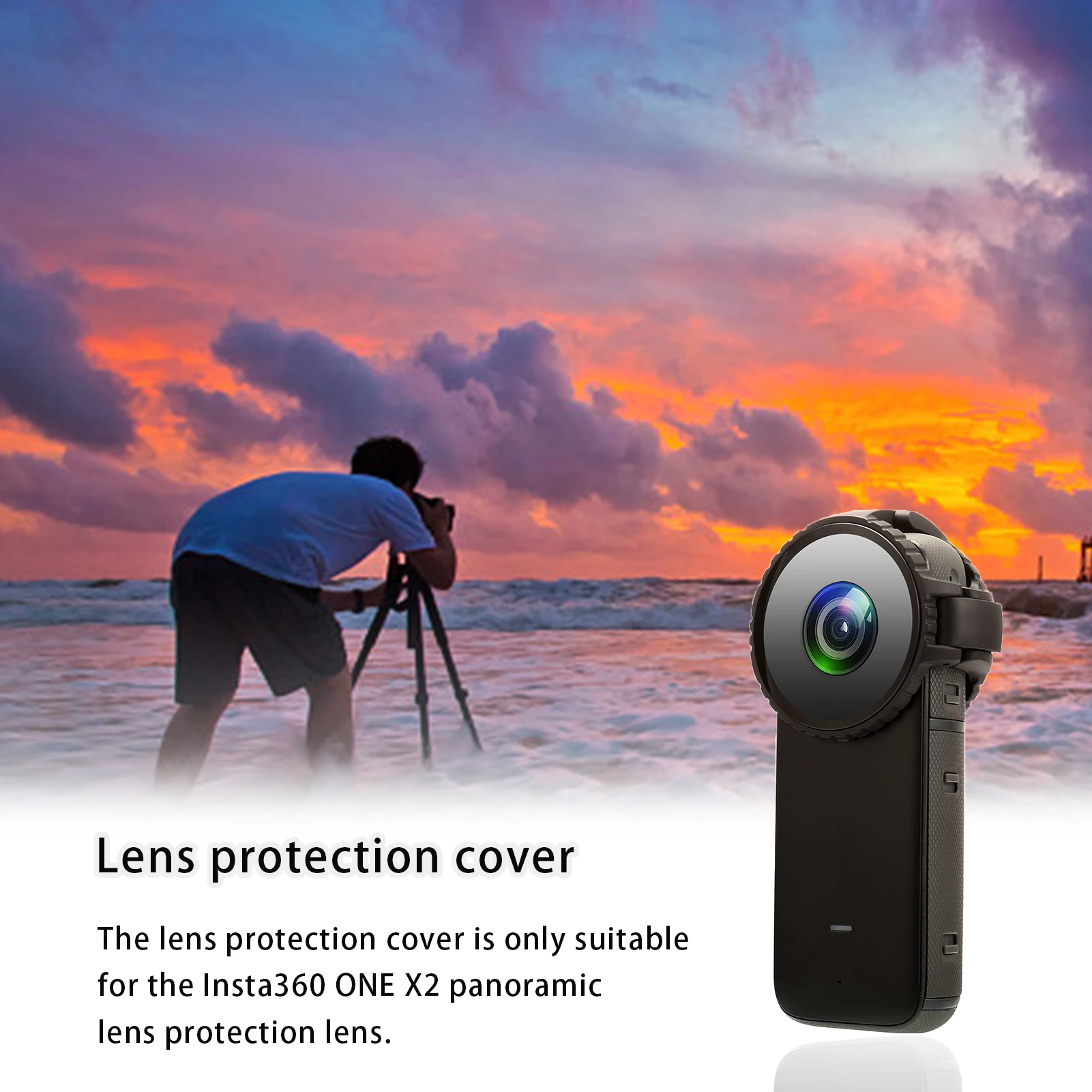 Защита для объектива Insta360 ONE X2 Премиум Insta 360 крышка защитные аксессуары