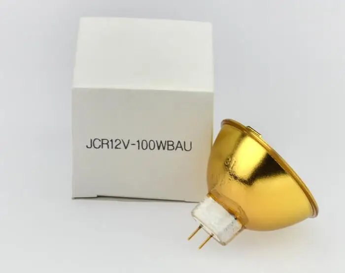 

USHIO Oxtail Bulb JCR12V-100WBAU Jinbei 12V100W Gold Lamp Cup