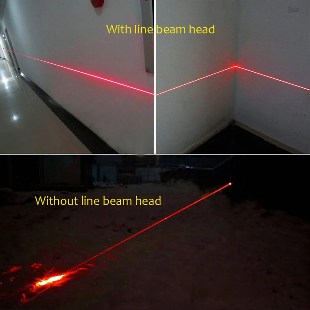 CWLASER 2 в 1 532 нм Зеленый/650нм красный линейный Луч лазерная указка ручка