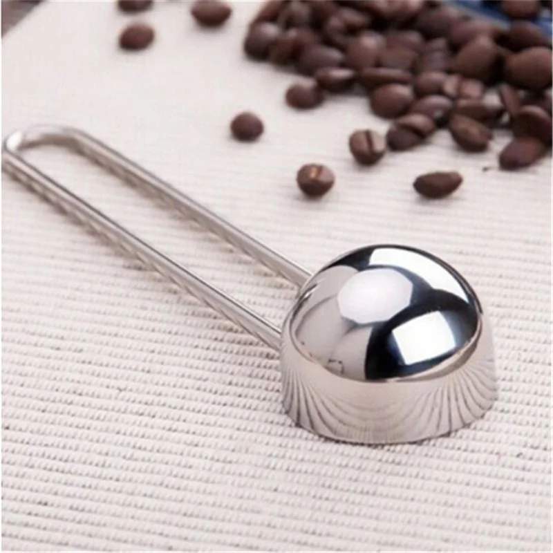 

Stainless Steel Coffee Tea Spice Measuring Spoon Scoop Long-handled Spoon Stirring