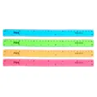 Мягкая 30 см линейка многоцветная Гибкая креативная канцелярские правила школьные принадлежности M17F