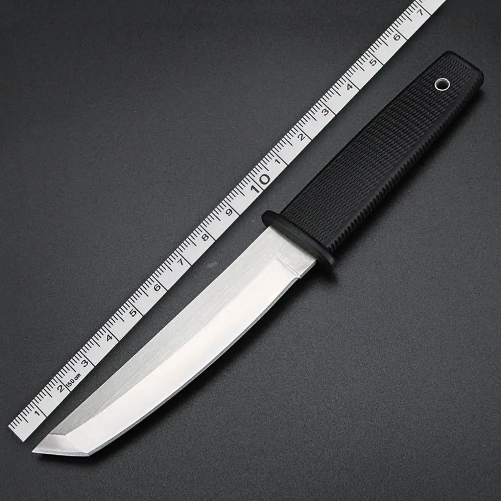 

Outdoor Survival Knife Fixed Blade Knives Field Hunting Knife High Hardness Short Knives ABS Handle for Hunter Tool