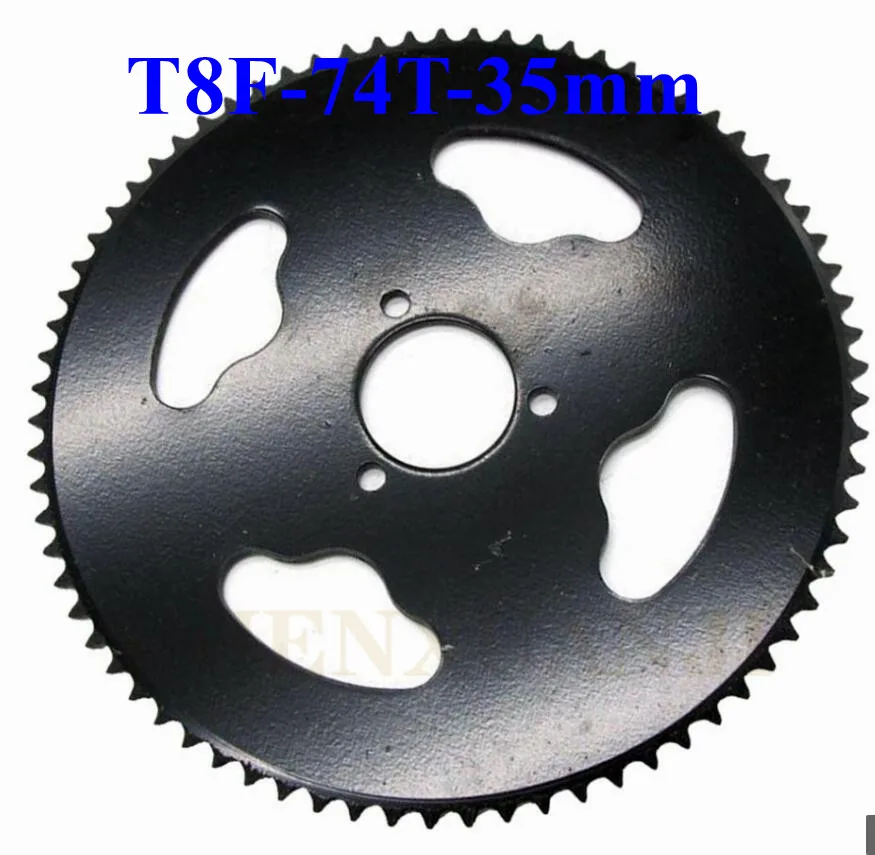 

T8F 74T 35mm Rear Sprocket Replacement ,for 47cc 49cc 2 stroke Mini Moto ATV Quad Pit Pocket Bike