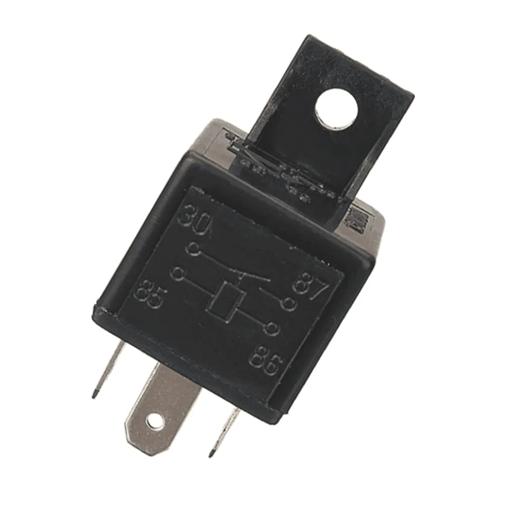 Автоматическое реле универсальное 4 Pin DC 12V 30A Встроенный предохранитель гнездо