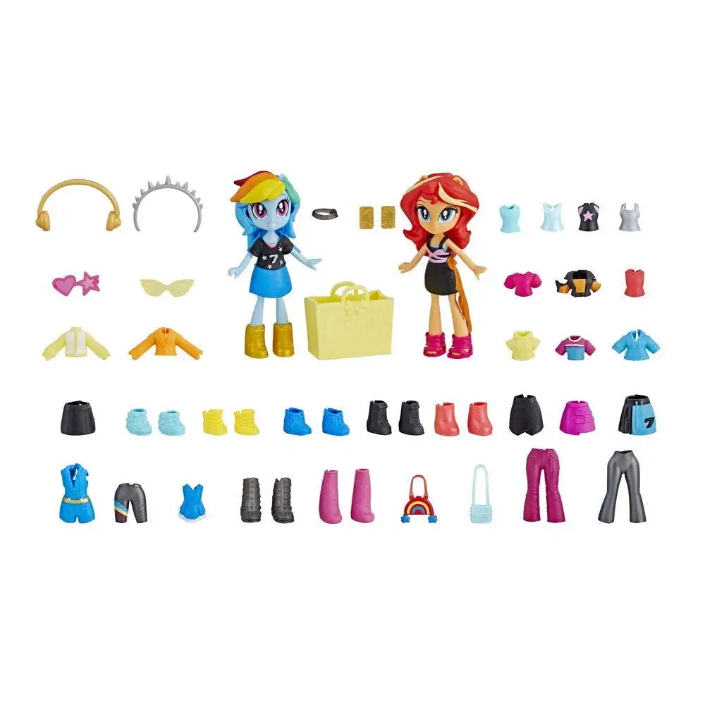 Оригинальные модные куклы My Little Pony, лучшие друзья, радуга, закат, Дэш, фигурки, игрушки для детей, подарок на день рождения, для девочек, Bonecas