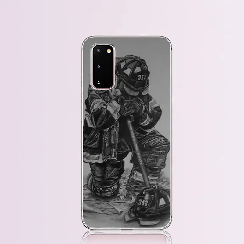 HPCHCJHM пожарные и знаки мягкий черный чехол для телефона Samsung S9 plus S5 S6 S7 edge S8 S10 |