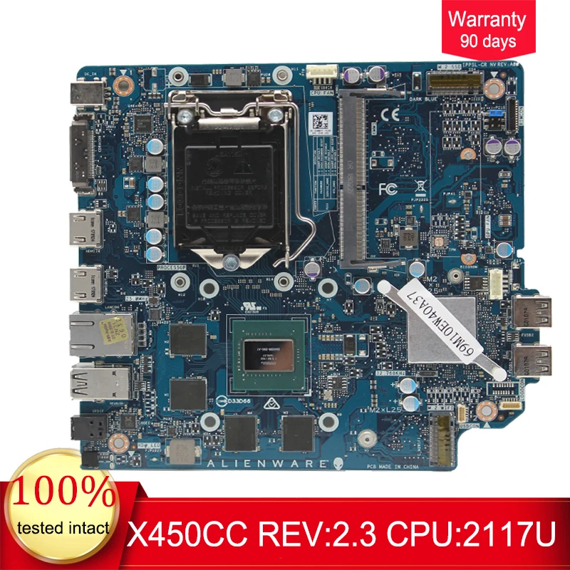 Для Dell alienwape ALPHA R2 настольная материнская плата IPPSL-CR LGA 1151 DDR4 CN-0GWM1Y MINI-ATX полностью протестирована