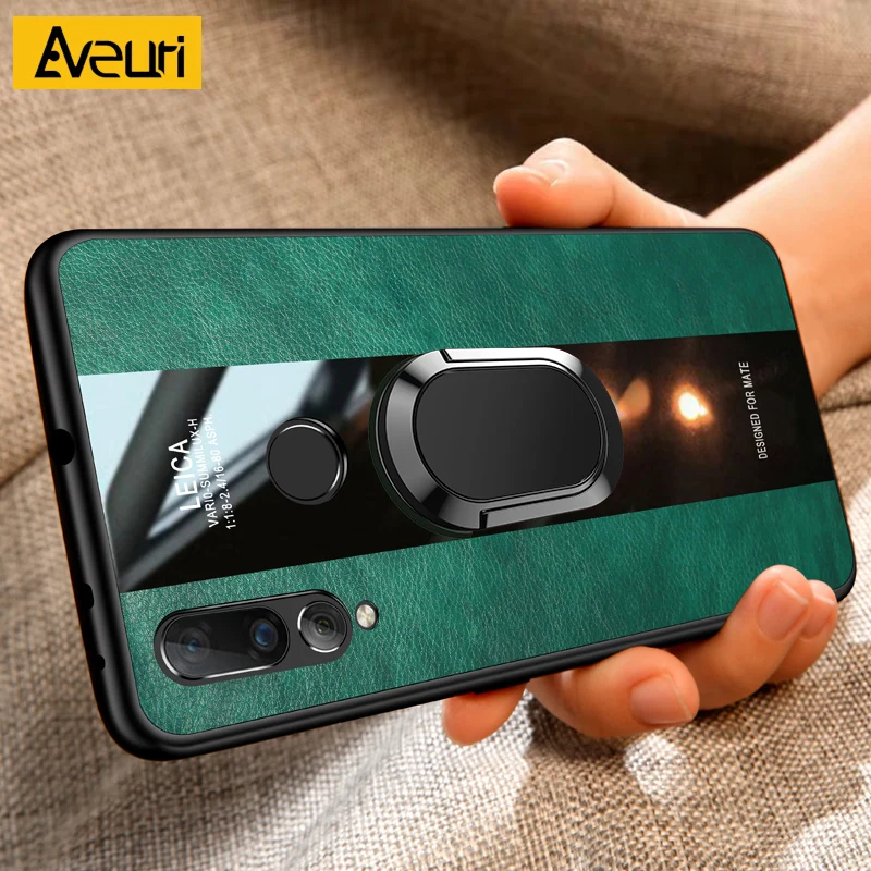 Магнитный автомобильный чехол для Huawei P20 P40 Pro P30 Lite Nova 2 3 i 2i 3i 5T P Smart Z Plus 2019 кожаный |