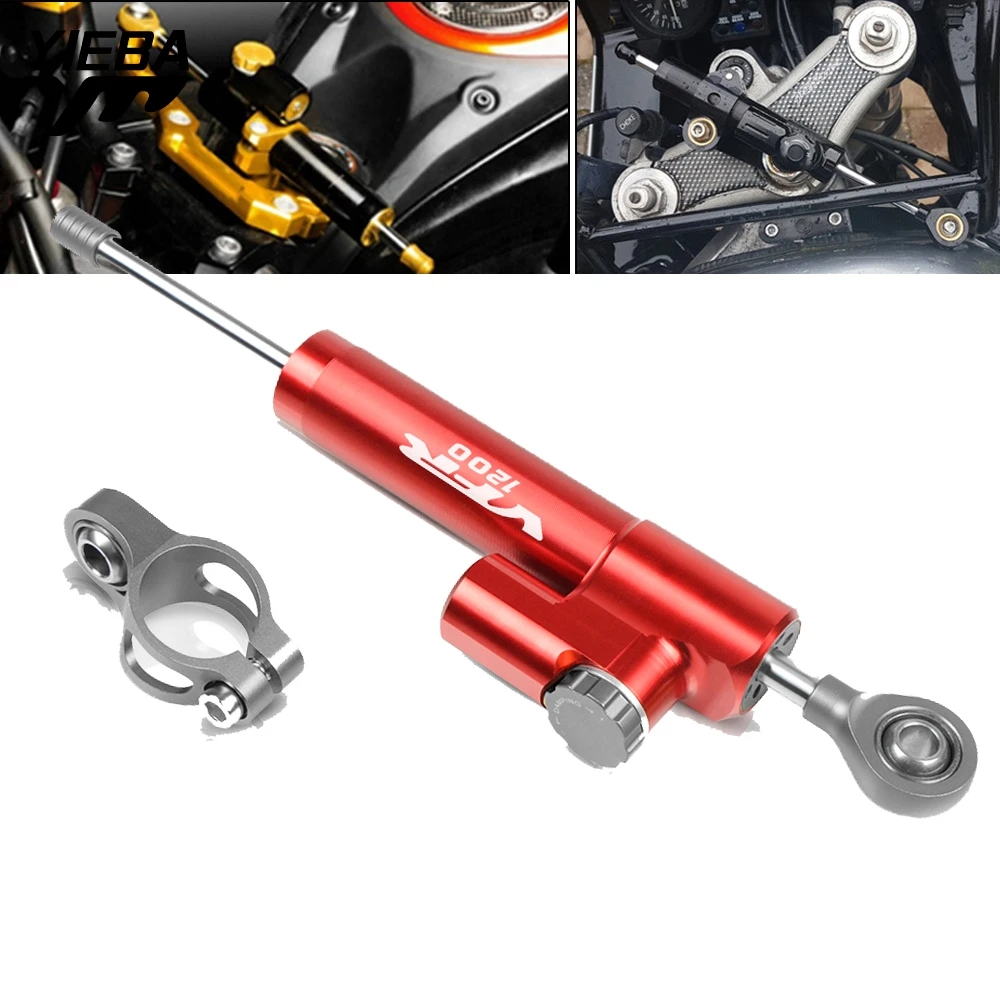 Демпфер мотоцикла стабилизация руля комплект крепления кронштейна безопасности