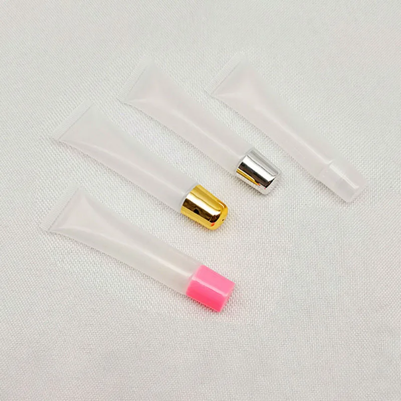 Оптовая продажа пустая губная помада туба прозрачный блеск для губ контейнер