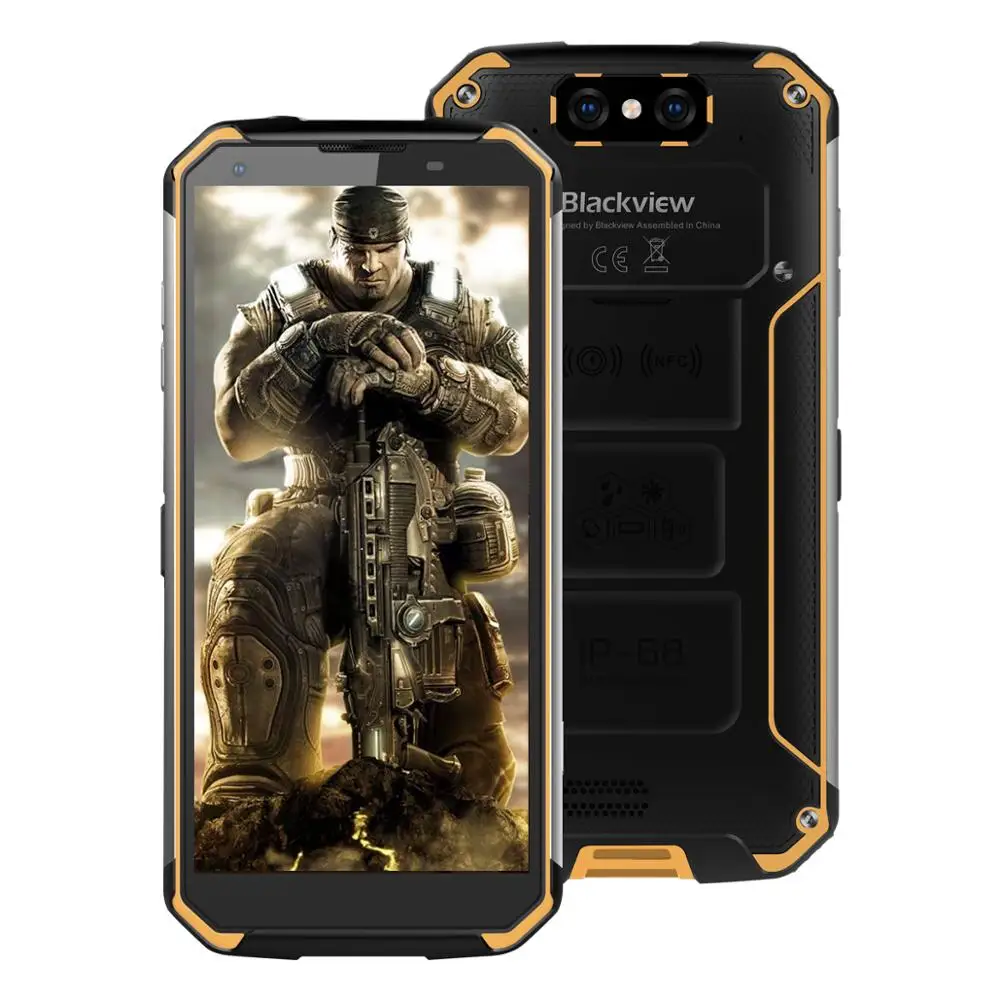 Blackview BV9500 Plus Helio P70 восьмиядерный смартфон 10000 мАч IP68 Водонепроницаемый 5,7 дюймов FHD 4 Гб+ 64 ГБ Android 9,0 мобильный телефон