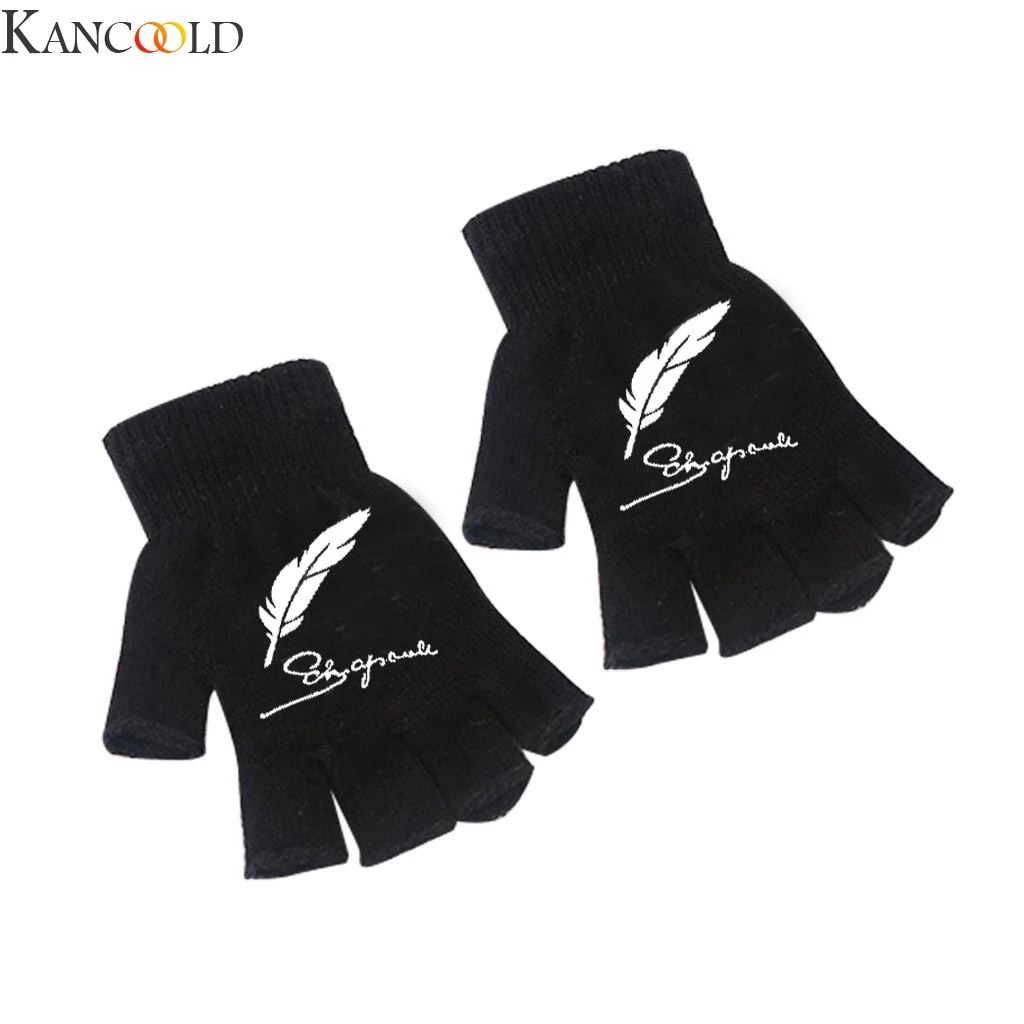 KANCOOLD женские перчатки модные осенние и зимние двойные теплые пятиконечная