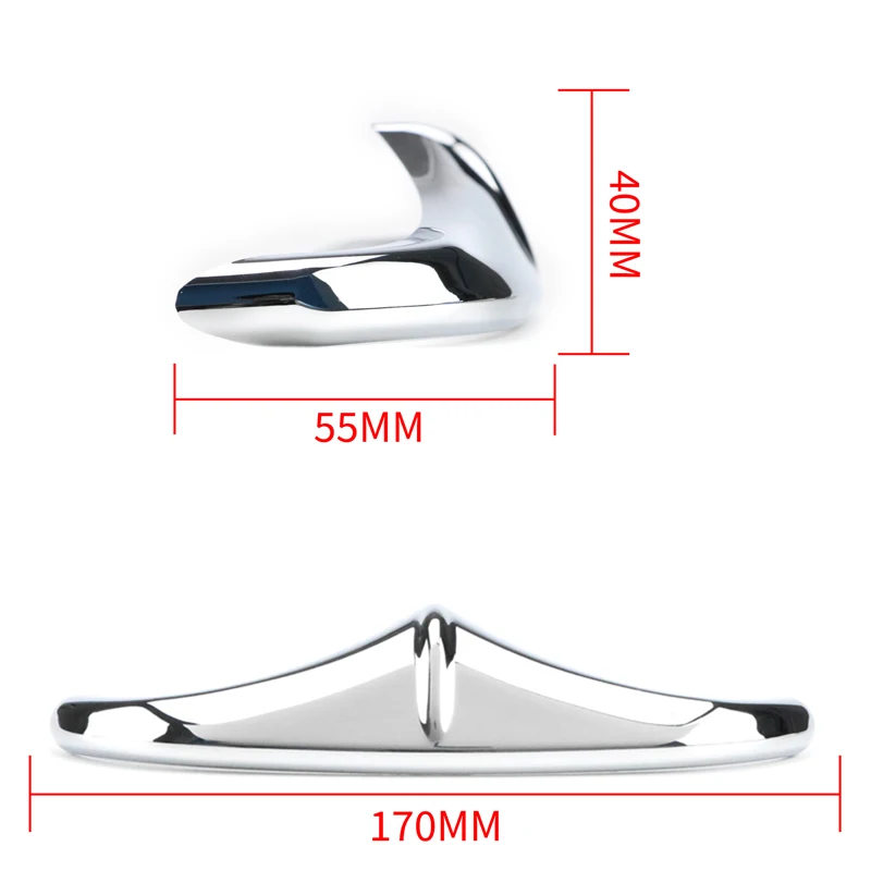 Переднее и заднее крыло мотоцикла хромированный наконечник для Harley Electra Road Glide King