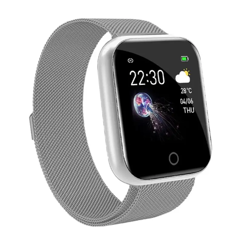 Смарт-часы I5 с измерением пульса и артериального давления водонепроницаемые