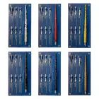 Мрамор древесины манга каллиграфии Dip Держатель для ручки с 6 перьев для надписи Skiching искусство Рисование инструмент для живописи комплект