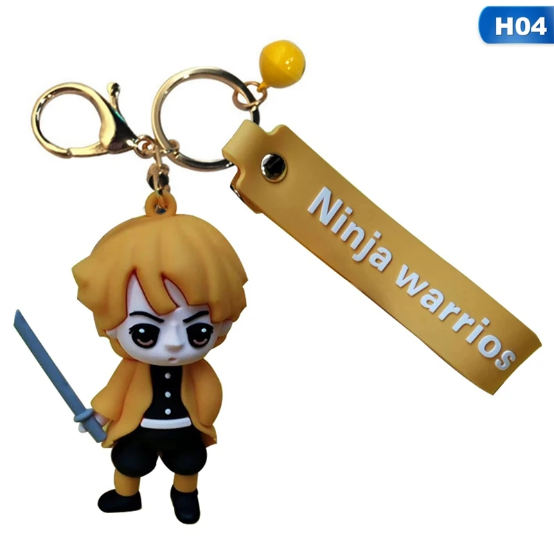 

Demon Blade Keychain Anime Kimetsu No Yaiba Figure Tanjirou Nezuko Action Figure Demon Slayer Figurine
