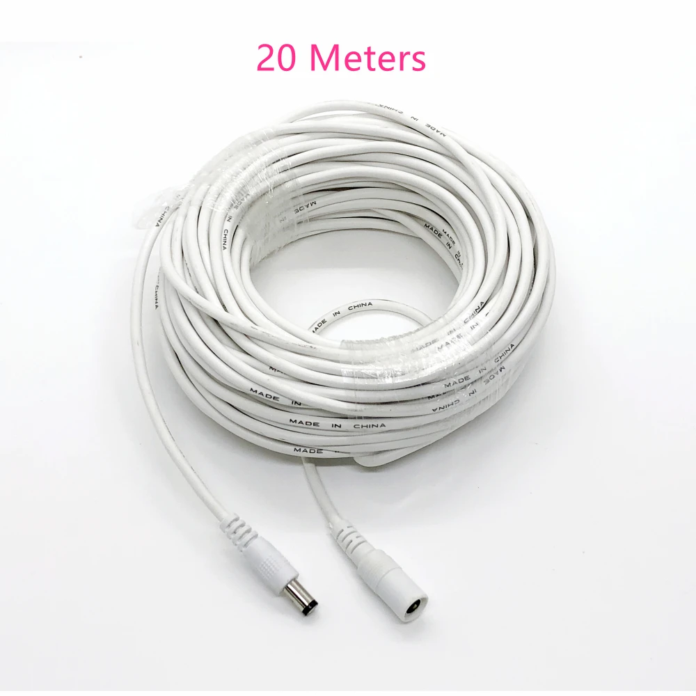 Удлинитель питания для IP-камер DC 12 В 5 мм x 2 1 3 м/5 м/10 м/15 м/20 м/30 м/50 м - купить по