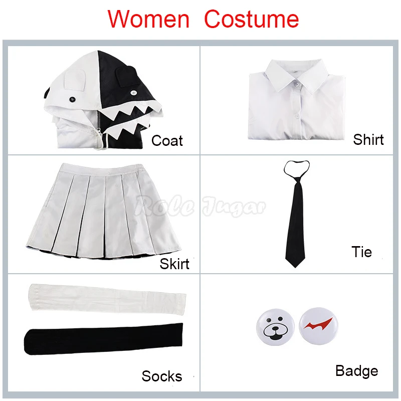 Унисекс унисекс униформа для косплея из аниме данганронпа V3: Killing Harmony |