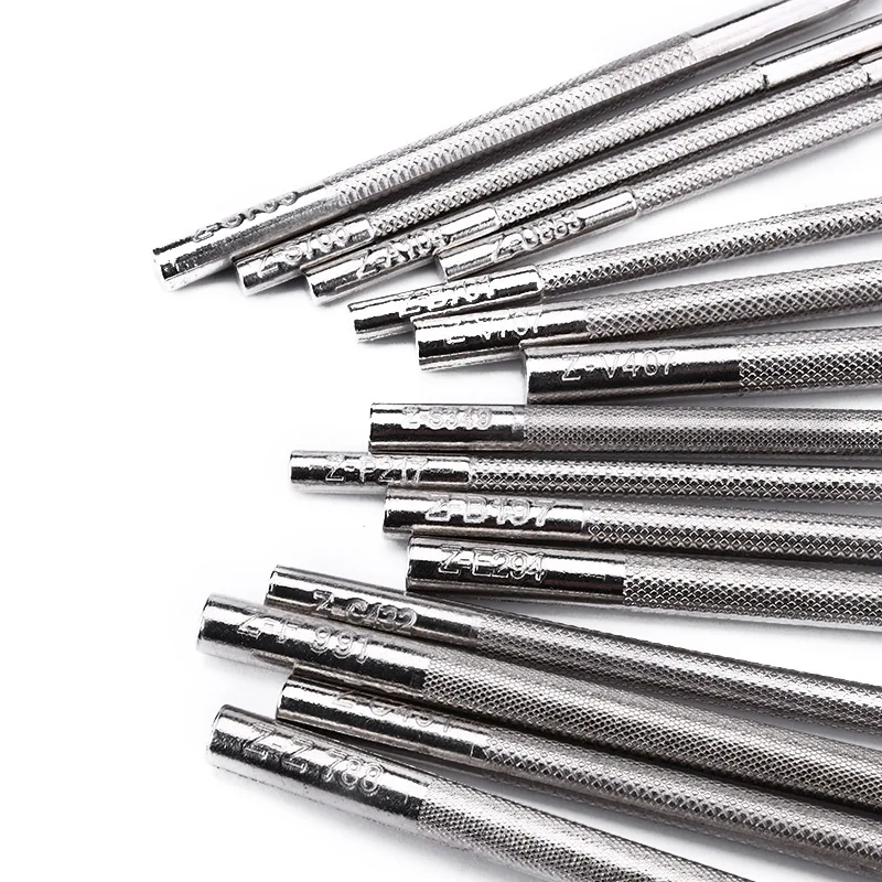 1 шт. набор для вырезания кожи гравировки кожевенного ремесла инструменты печати