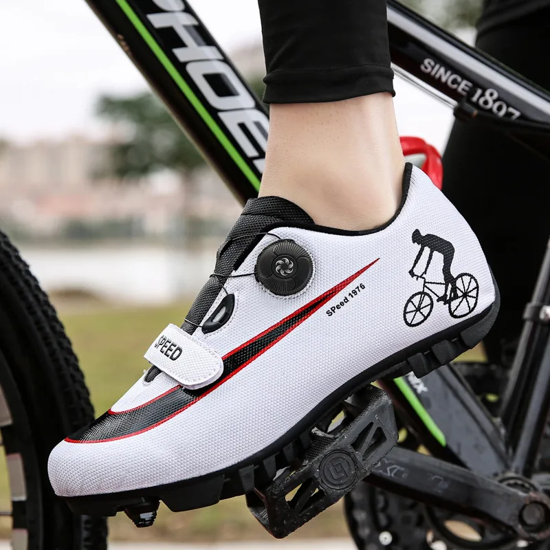 Jual Sepatu Bersepeda Sepeda Jalan Gunung Sneakers Kunci Mtb Keseimbangan Ringan Olahraga Antiselip Tren Serbaguna Diperlukan Hit Baru 2021