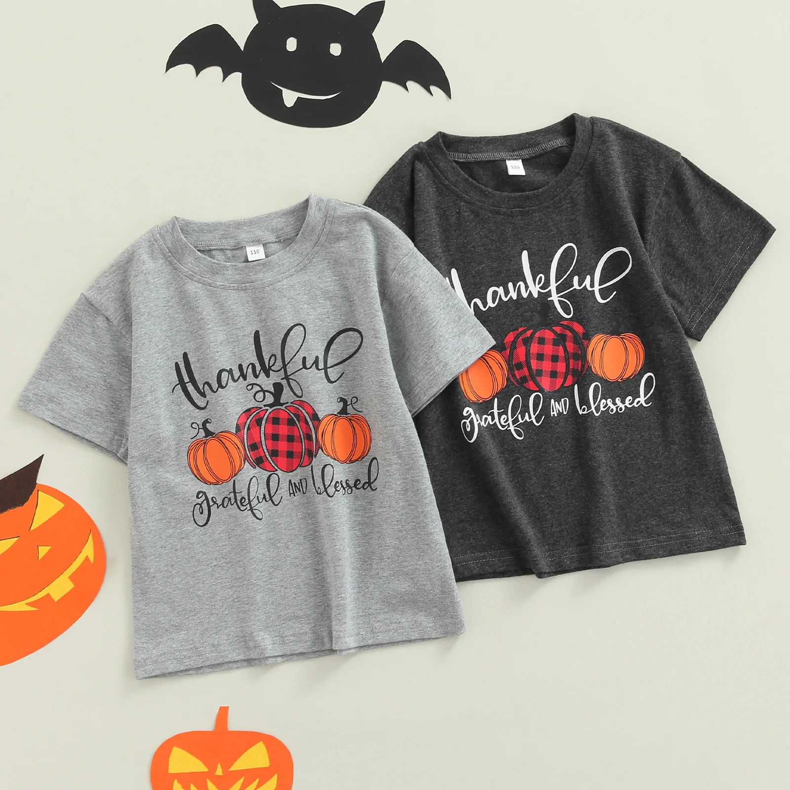 

1-5 Years Summer Autumn Little Boys T-shirt Toddlers Leisure Style Letter Printing Short Sleeve Round Collar Tops Casual Clothes