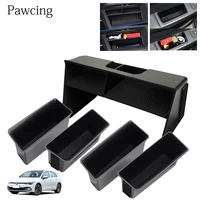 car side door storage box for vw golf 8 2020 r gti gte car door armrest container storage accessories handle container