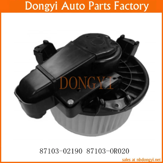 Двигатель вентилятора кондиционера 87103-02190 87103-OR020 8710302190 87103OR020 |