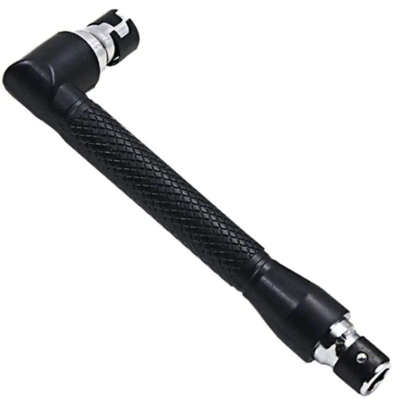 Шестигранная Отвертка L-типа 1/4 &quot 90 градусов двойная головка ручка черный ключ