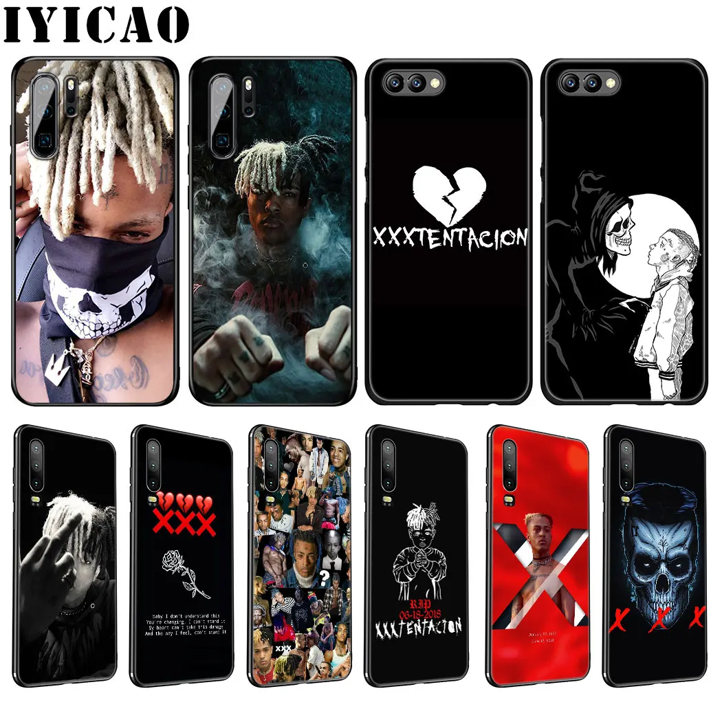 Мягкий чехол IYICAO Xxxtentacion для huawei P30 P20 Pro P10 P8 P9 Lite Mini 2017 P Smart Z Plus 2019|Бамперы| |