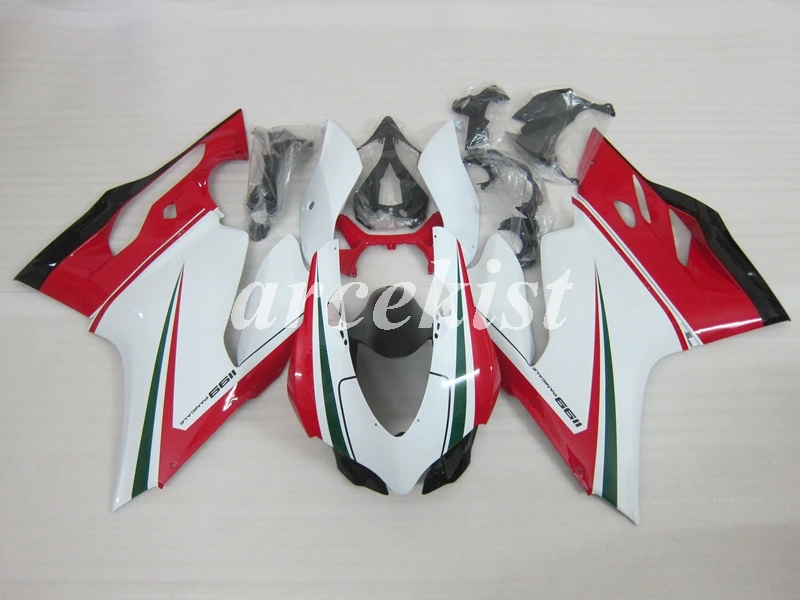 Новые полные обтекатели ABS для DUCATI 899 1199 S R Panigale 12 13 14 15 16 899R 1199R 899S 2012 2016 красный
