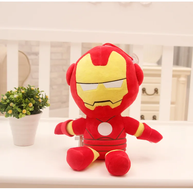 Милые мягкие плюшевые куклы из мультфильма Marvel Лига Справедливости Бэтмен