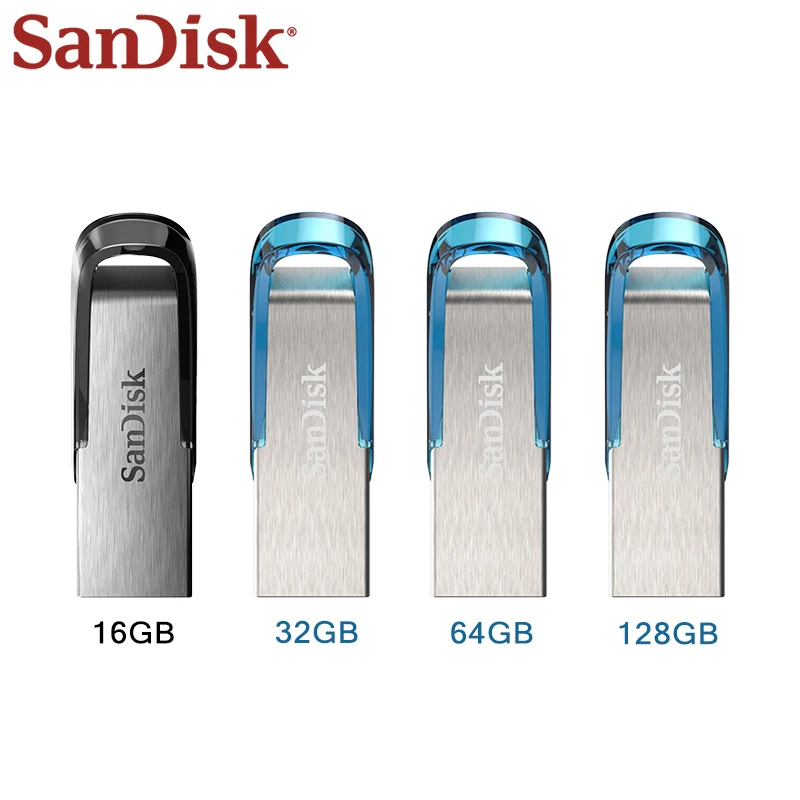 Оригинальный двойной флеш накопитель SanDisk USB 3 0 Макс 130 МБ/с. флешки CZ73 флэш 128 Гб 64