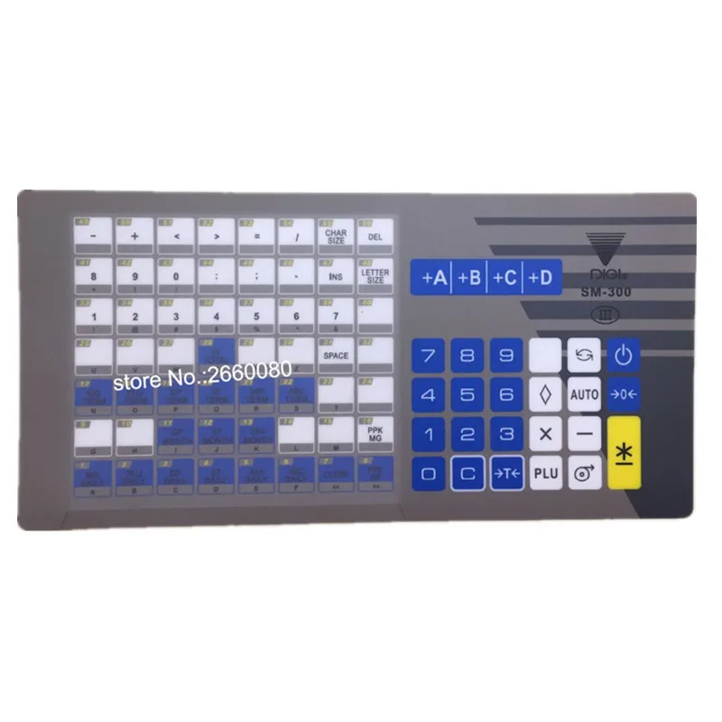 Оригинальный SM300 пленка для клавиатуры Английская версия DIGI SM300P балансовый