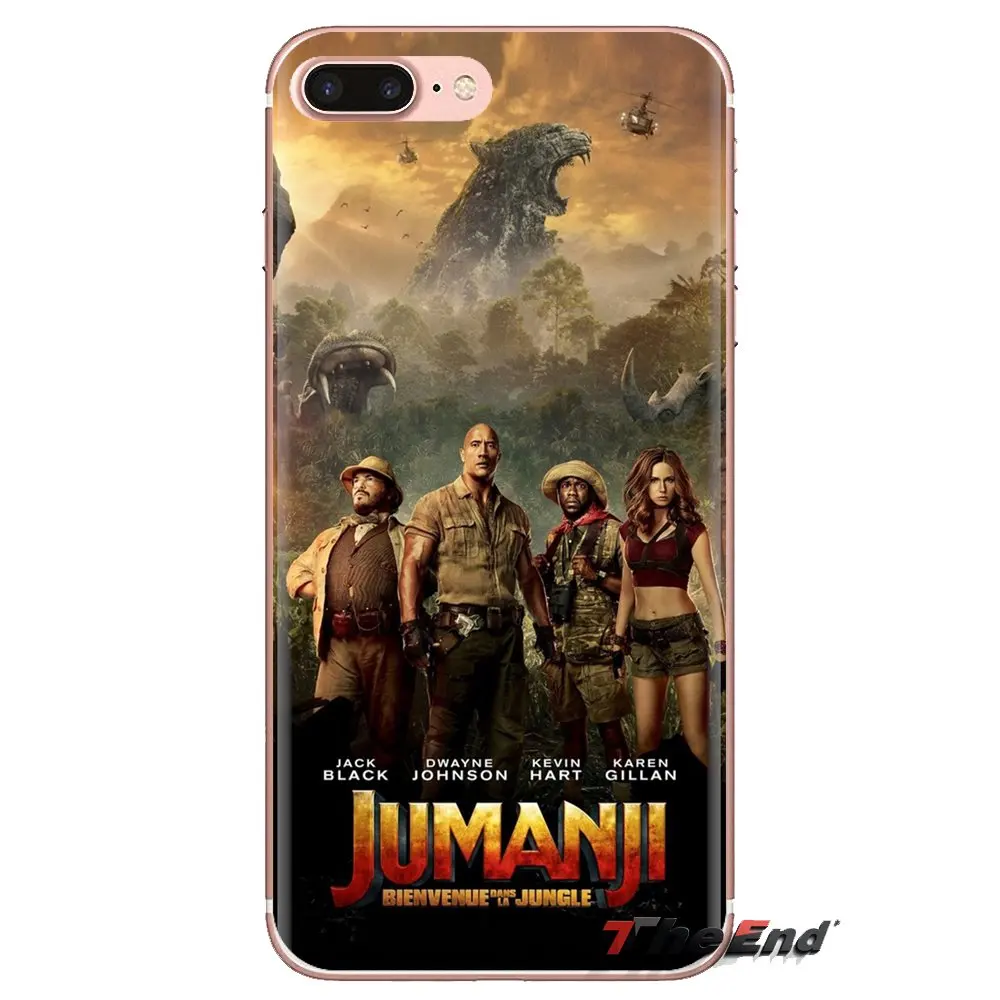 Прозрачный мягкий чехол Jumanji Добро пожаловать в джунгли для huawei mate Honor 4C 5C 5X6X7 7A 7C 8 9